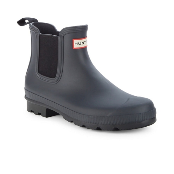 Hunter Other - Hunter Chelsea Rain Boots With Tonal gore and back pull tab